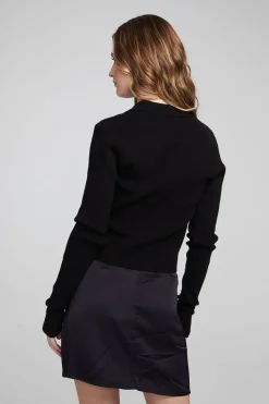 Clearance Chaser Brand Jayla Shadow Black Cardigan