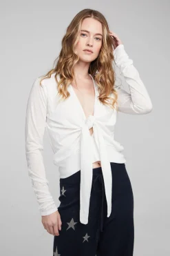 Fashion Chaser Brand Jeni Bright White Long Sleeve