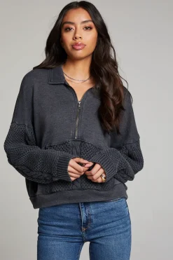 Sale Chaser Brand Joe Licorice Half Zip