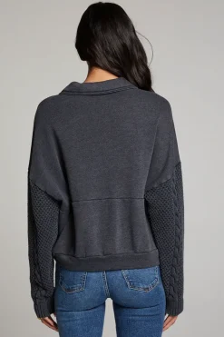 Sale Chaser Brand Joe Licorice Half Zip