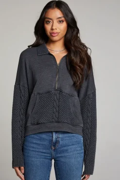 Sale Chaser Brand Joe Licorice Half Zip