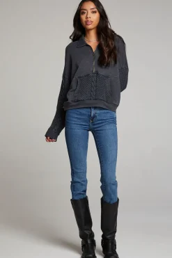 Sale Chaser Brand Joe Licorice Half Zip