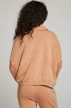Outlet Chaser Brand Joe Toffee Half Zip