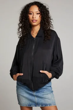 Fashion Chaser Brand Johnny Licorice Zip Up Jacket