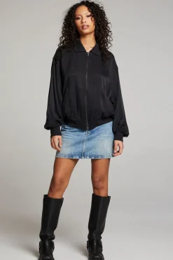 Fashion Chaser Brand Johnny Licorice Zip Up Jacket