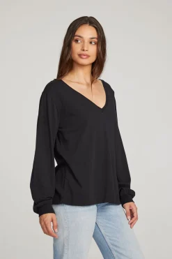 Best Chaser Brand Kara Black Long Sleeve