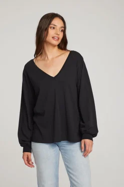 Best Chaser Brand Kara Black Long Sleeve