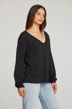 Best Chaser Brand Kara Black Long Sleeve