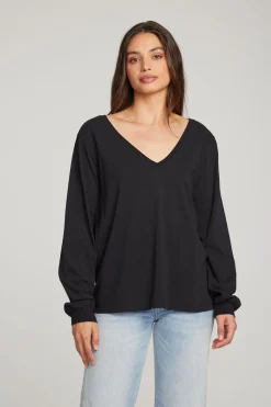 Best Chaser Brand Kara Black Long Sleeve