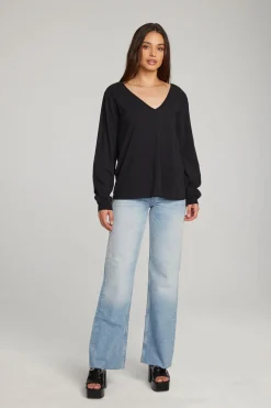 Best Chaser Brand Kara Black Long Sleeve