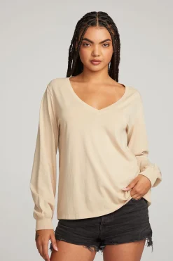Online Chaser Brand Kara Cappuccino Long Sleeve