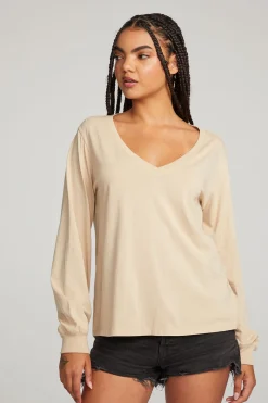 Online Chaser Brand Kara Cappuccino Long Sleeve