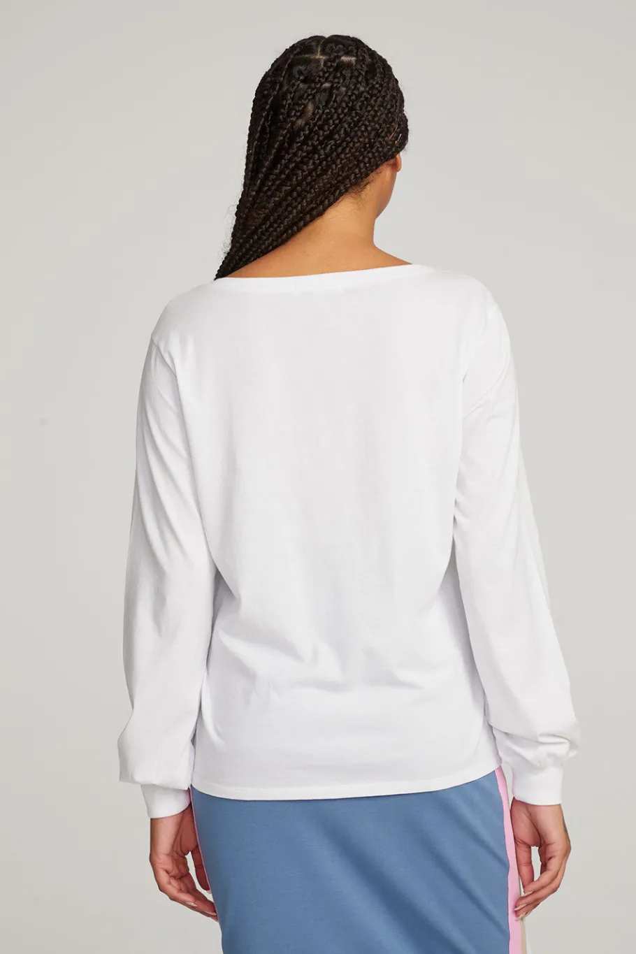 Shop Chaser Brand Kara White Long Sleeve