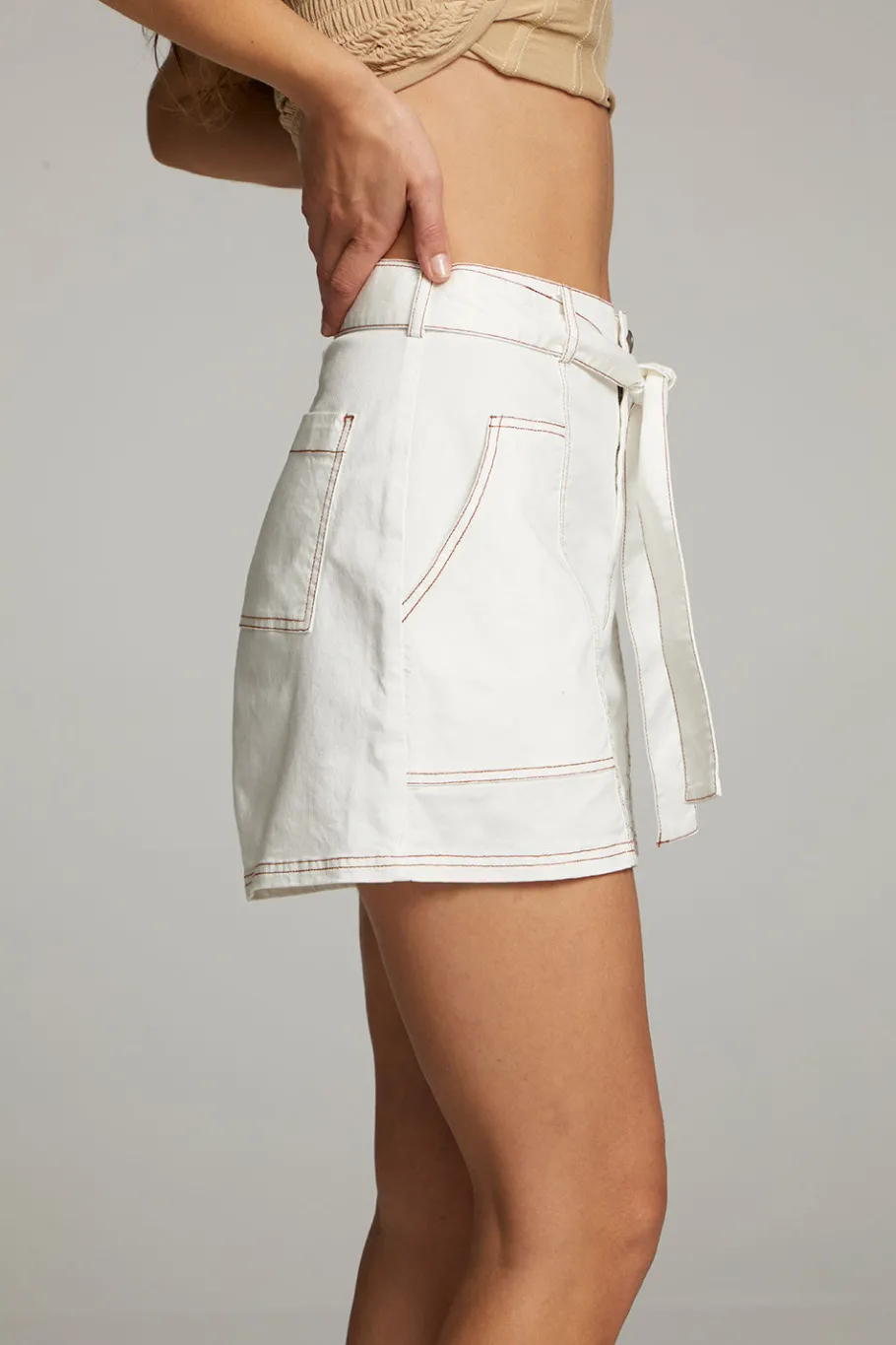 Outlet Chaser Brand Karina White Short