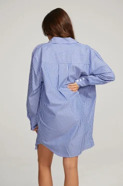 Outlet Chaser Brand Kerstin Marmont Stripe Button Down