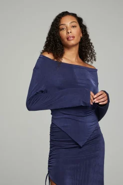 Sale Chaser Brand Koston Long Sleeve - Dark Denim