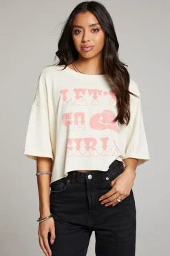 Cheap Chaser Brand Let's Go Girls Tee
