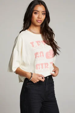 Cheap Chaser Brand Let's Go Girls Tee