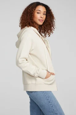 Store Chaser Brand Lex Oatmeal Zip Up Hoodie