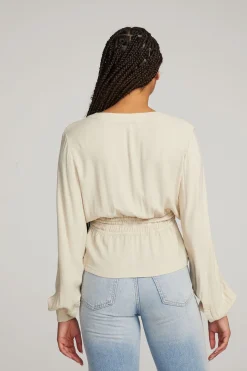 Cheap Chaser Brand Liberty Bark-White Blouse