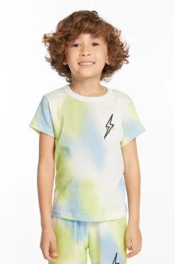 Fashion Chaser Brand Lightning Bolt Boys Tee