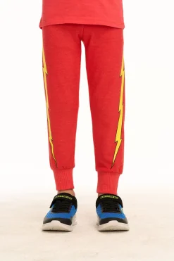 Hot Chaser Brand Lightning Bolt Joggers