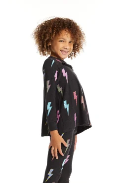 Best Sale Chaser Brand Lightning Bolts Long Sleeve