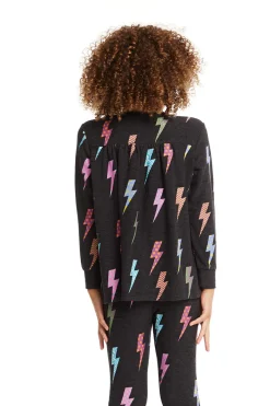 Best Sale Chaser Brand Lightning Bolts Long Sleeve