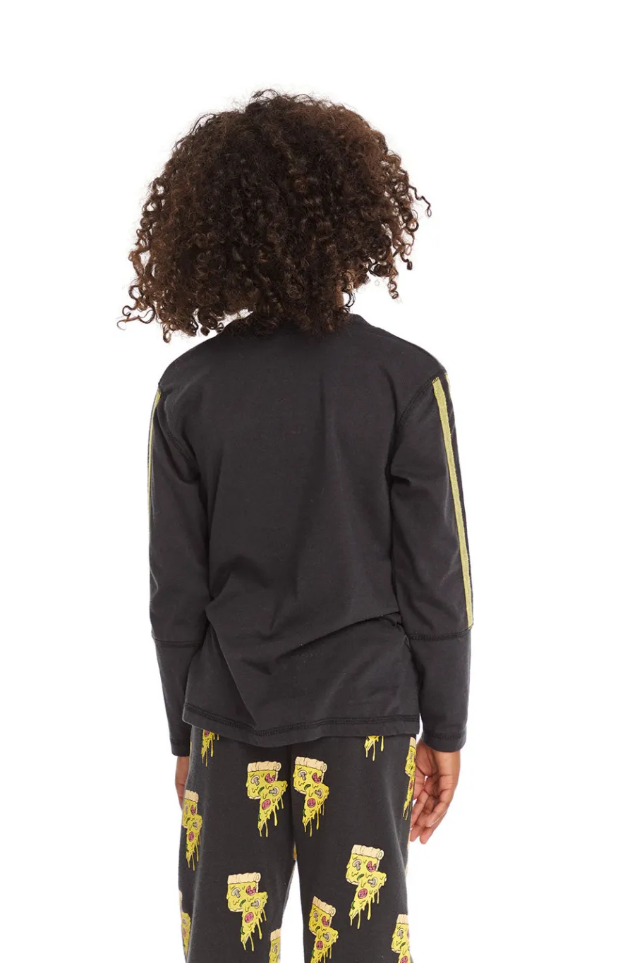 New Chaser Brand Lightning Pizza Long Sleeve Pullover