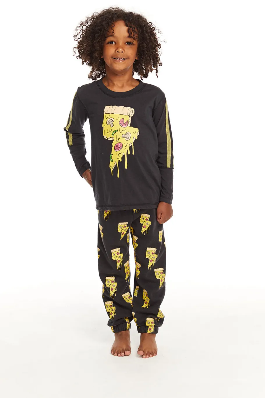 Cheap Chaser Brand Lightning Pizzas Cotton Fleece Pants