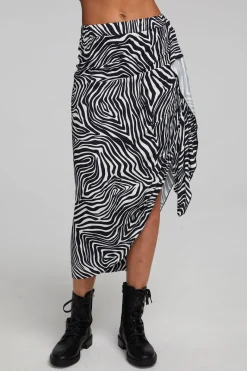 Shop Chaser Brand Lindsay Wild Thing Midi Skirt