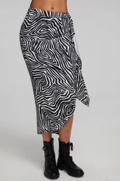 Shop Chaser Brand Lindsay Wild Thing Midi Skirt