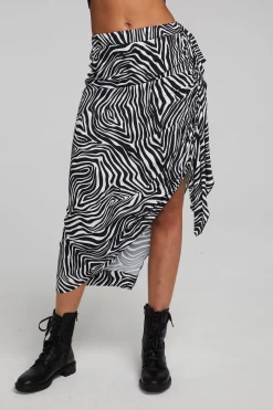Shop Chaser Brand Lindsay Wild Thing Midi Skirt