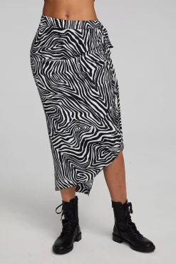 Shop Chaser Brand Lindsay Wild Thing Midi Skirt
