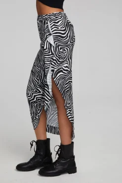 Shop Chaser Brand Lindsay Wild Thing Midi Skirt