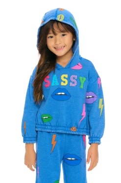 Shop Chaser Brand Lips & Bolts Hoodie