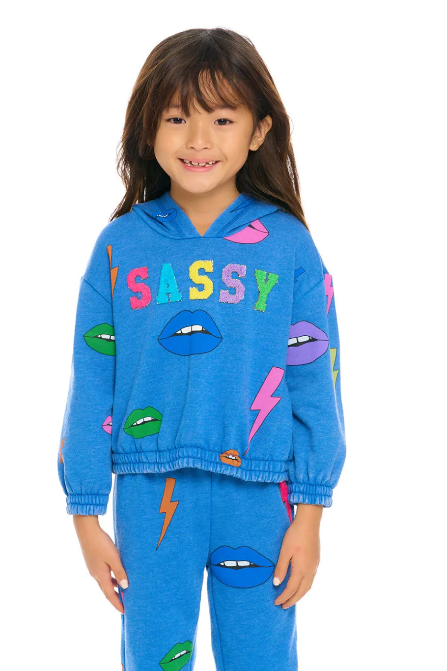 Shop Chaser Brand Lips & Bolts Hoodie