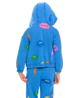 Shop Chaser Brand Lips & Bolts Hoodie