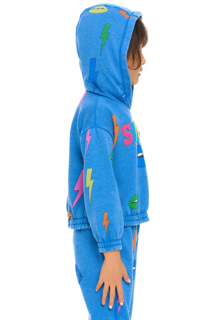 Shop Chaser Brand Lips & Bolts Hoodie