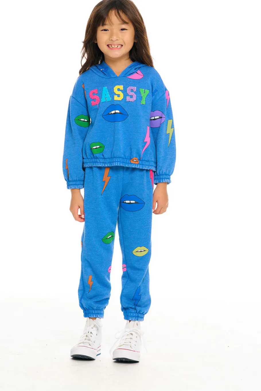 Shop Chaser Brand Lips & Bolts Hoodie