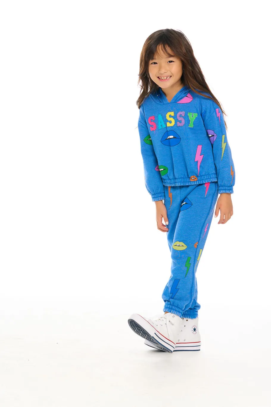 Shop Chaser Brand Lips & Bolts Hoodie