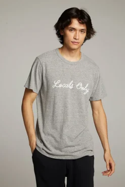 Sale Chaser Brand Locals Only Crew Neck Tee