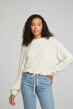 Shop Chaser Brand Lomita Pullover - Macaroon