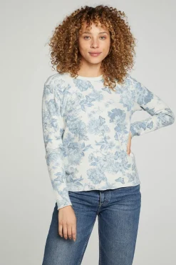 Online Chaser Brand Long Sleeve Crew Neck Tee