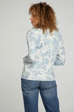 Online Chaser Brand Long Sleeve Crew Neck Tee
