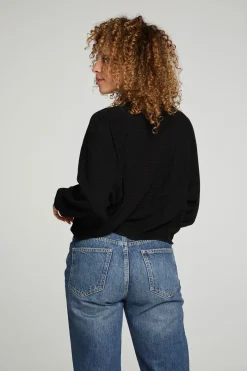 Shop Chaser Brand Long Sleeve Cropped Mock Neck Raglan Tee