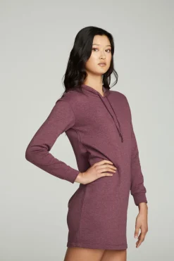 Sale Chaser Brand Long Sleeve Hoodie Dress
