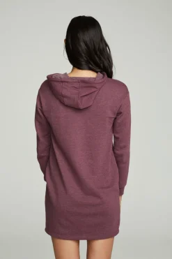 Sale Chaser Brand Long Sleeve Hoodie Dress