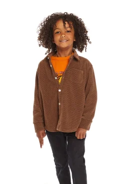 Fashion Chaser Brand Long Sleeve Quartz Button Down Collar Shirt