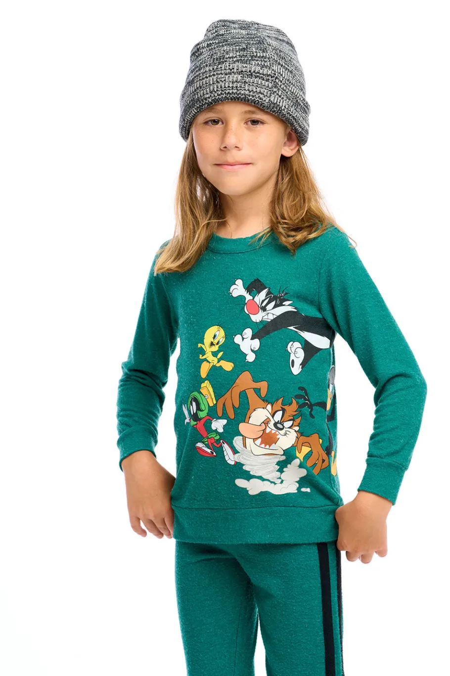 Shop Chaser Brand Looney Tunes - Group Pullover